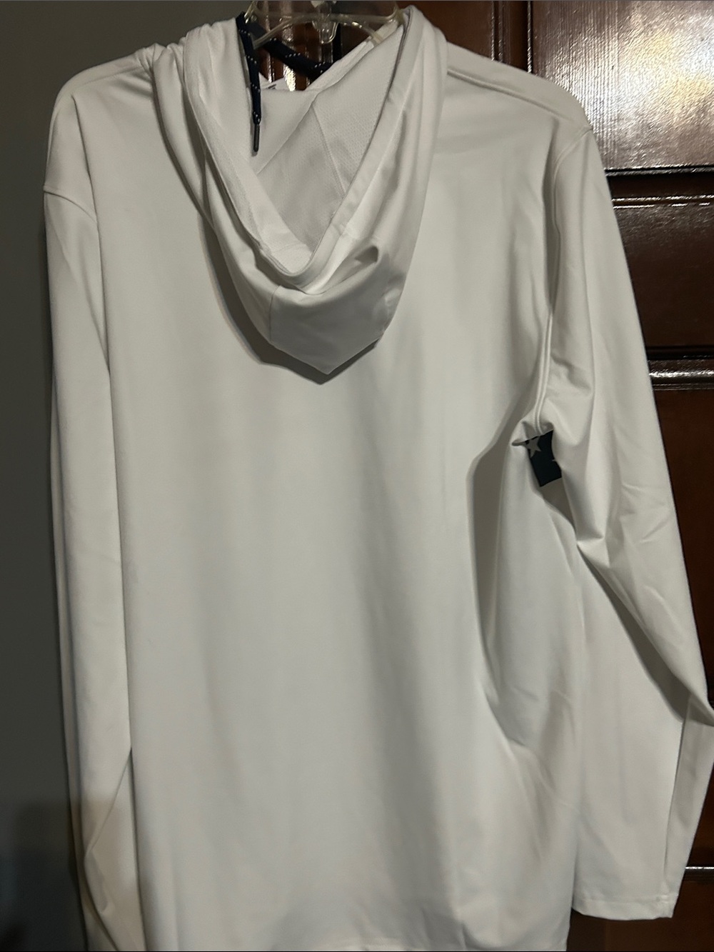 Puma White Hoodie with American Flag Graphic - Picture 12 of 12